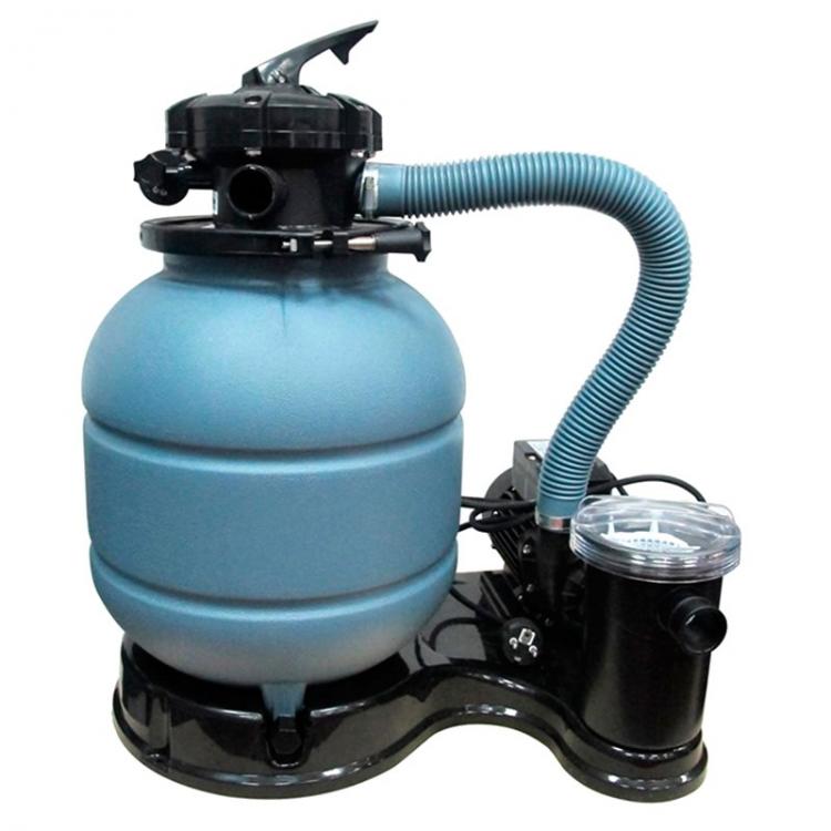 Sand filter Gre purification pool with pump