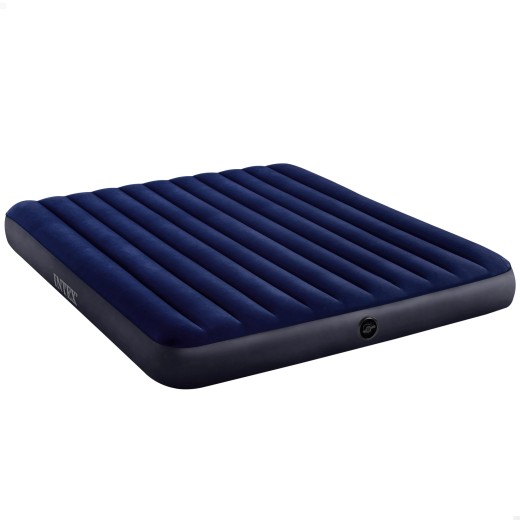 Colchón hinchable Intex Dura-Beam  Classic Downy 64755. Medidas: 183x203x25 cm.