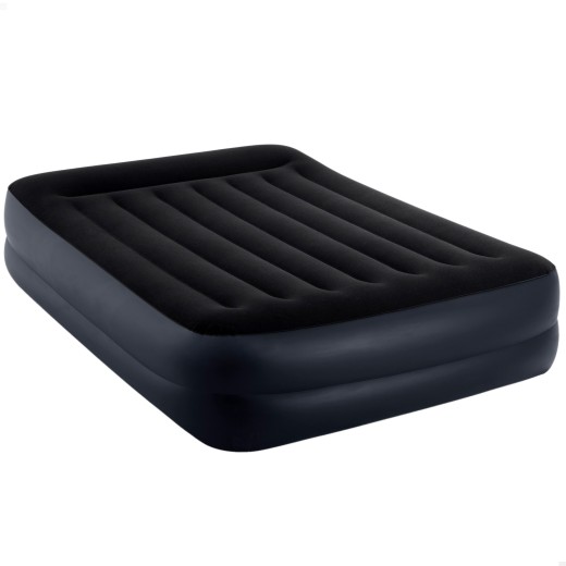 Colchón hinchable doble Intex Pillow Rest Raised Bed 64124. Medidas: 152x203x42 cm