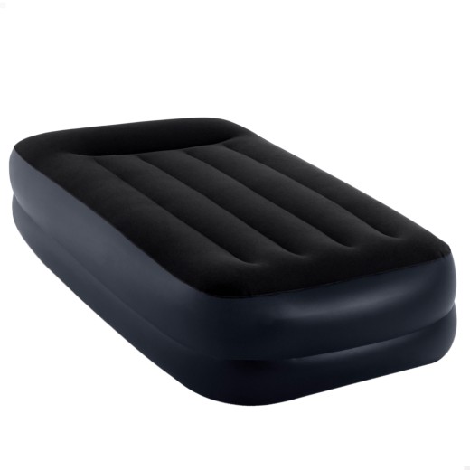 Colchón hinchable individual Intex Pillow Rest Raised Bed 64122. Medidas: 99x191x42 cm