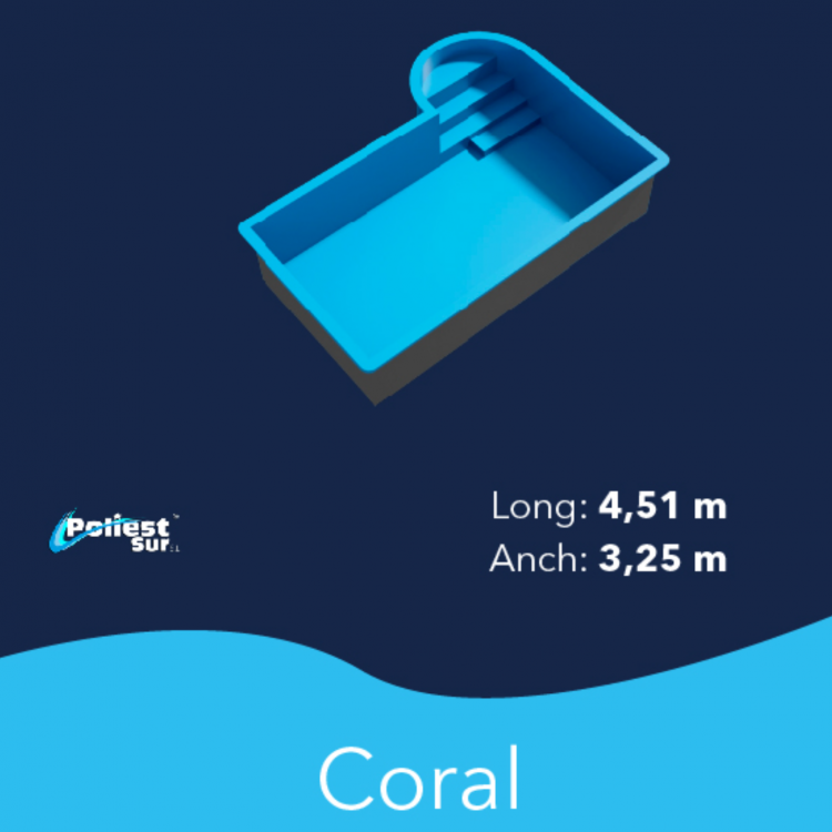 Cobertura térmica Coral Poliestsur