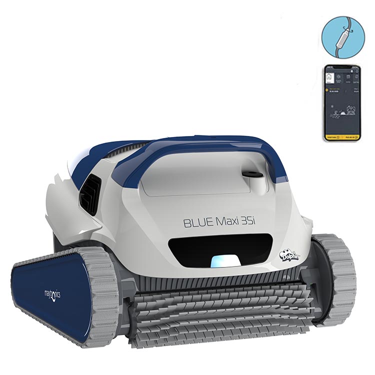 Dolphin Blue Maxi 35i Robot Pool Cleaner