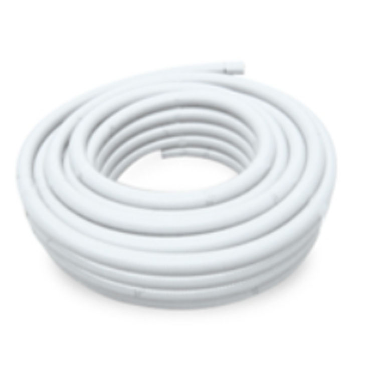 HydroMaxx® Tubo flexible de PVC blanco (1 1/2 de diámetro x 50 pies),  tubería para piscinas, spas y jardines acuáticos.